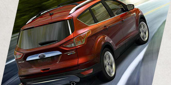 2014 Ford Escape White 2014 Ford Escape